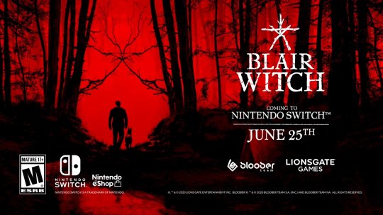 《布莱尔女巫》Switch版将于6月25日发售