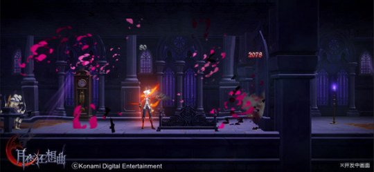 月夜狂想曲》游戏开发中画面