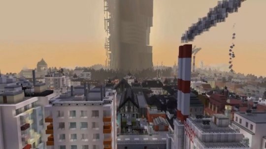 《我的世界》玩家还原《半条命2》 体验开阔的17号城市