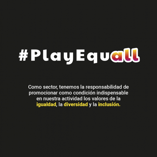 西班牙电子游戏协会推出PlayEquall计划 将推动游戏产业发展