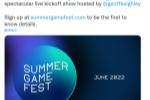 夏季游戏节2022今年6月回归 将有开幕式直播