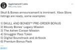 碧海黑帆发售日和预购奖励泄露 11月8日发售