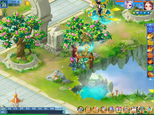 蟠桃园的仙桃又成熟啦 带你去《逍遥情缘》