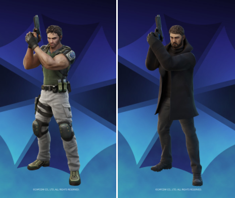 本次联动的克里斯衣装有2款,分别是生化对策部队bsaa的战斗服以级